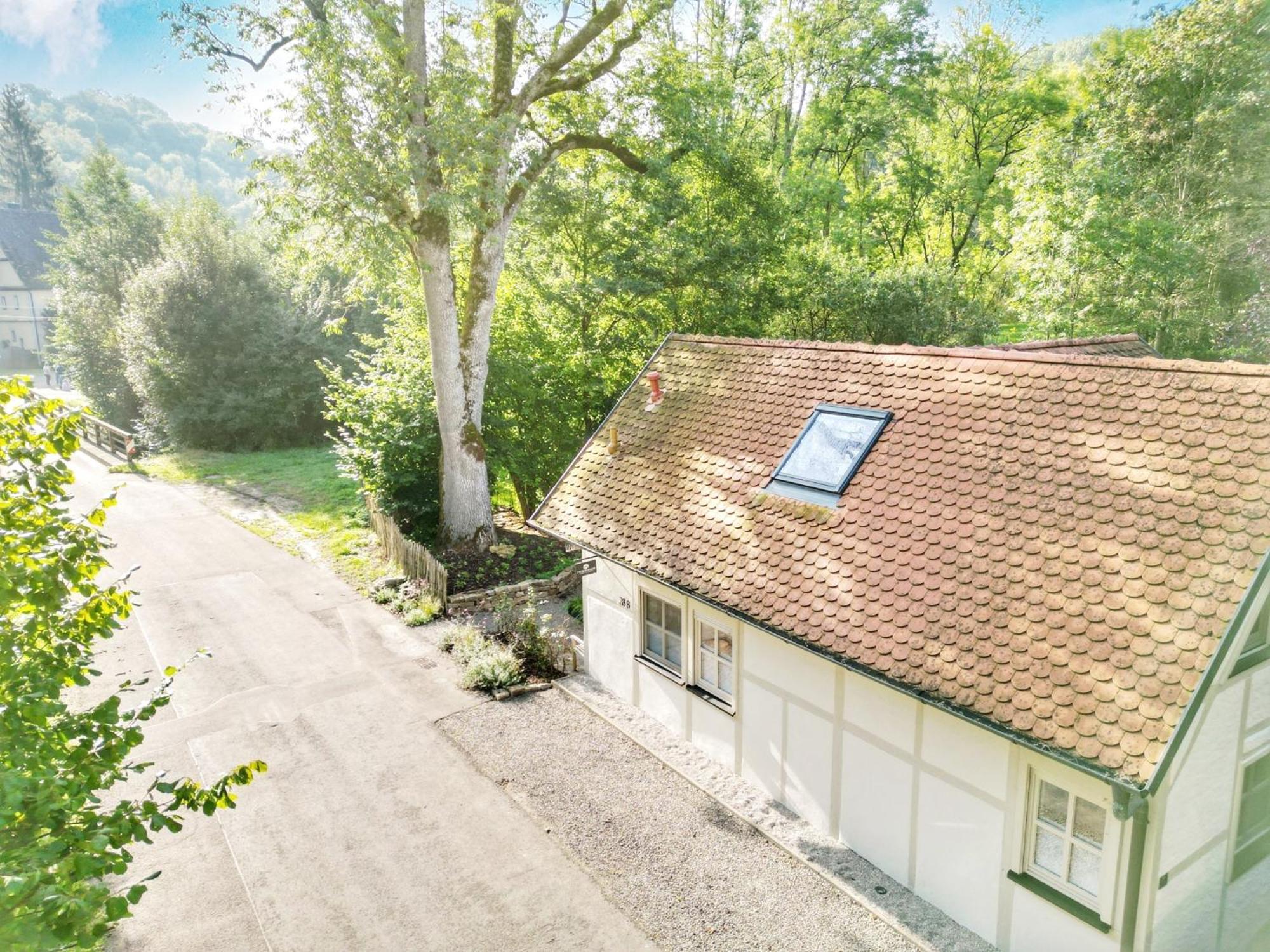 Tauberchalet I Boutique-Ferienhaus Mit Sauna, Whirlpool & Natur I 10Min Walk To Historic Old Town روتنبورغ أوب در تاوبر المظهر الخارجي الصورة